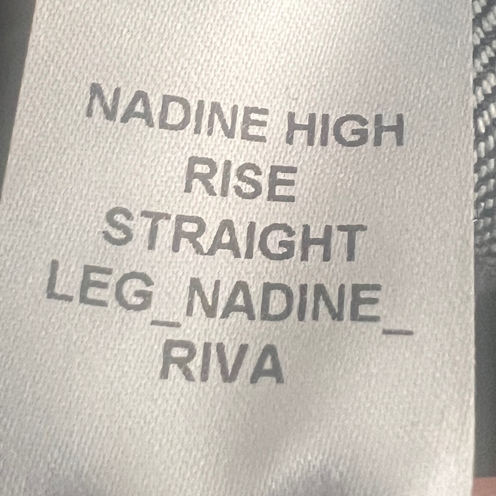 HALE BY AG NWT NADINE HIGH RISE STRAIGHT LEG JEAN - Picture 11 of 15